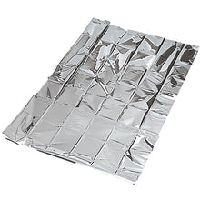 Load image into Gallery viewer, ALUMINUMIZED SURVIVAL BLANKET - 52" x 84"